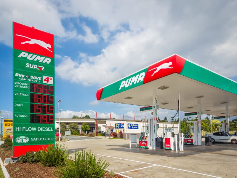 puma fuel stations qld